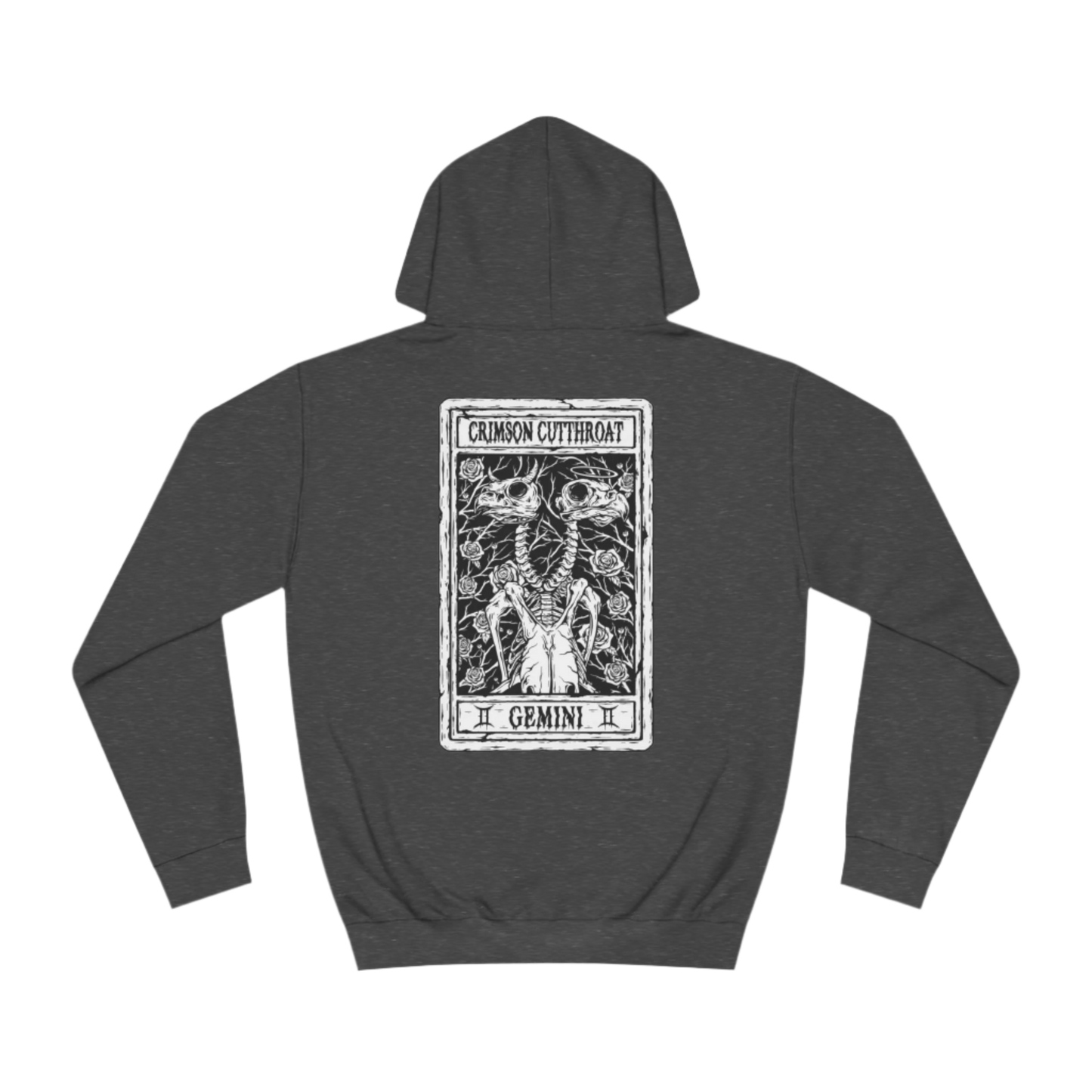 "Two Head Tarot" (Gemini) Unisex Hoodie