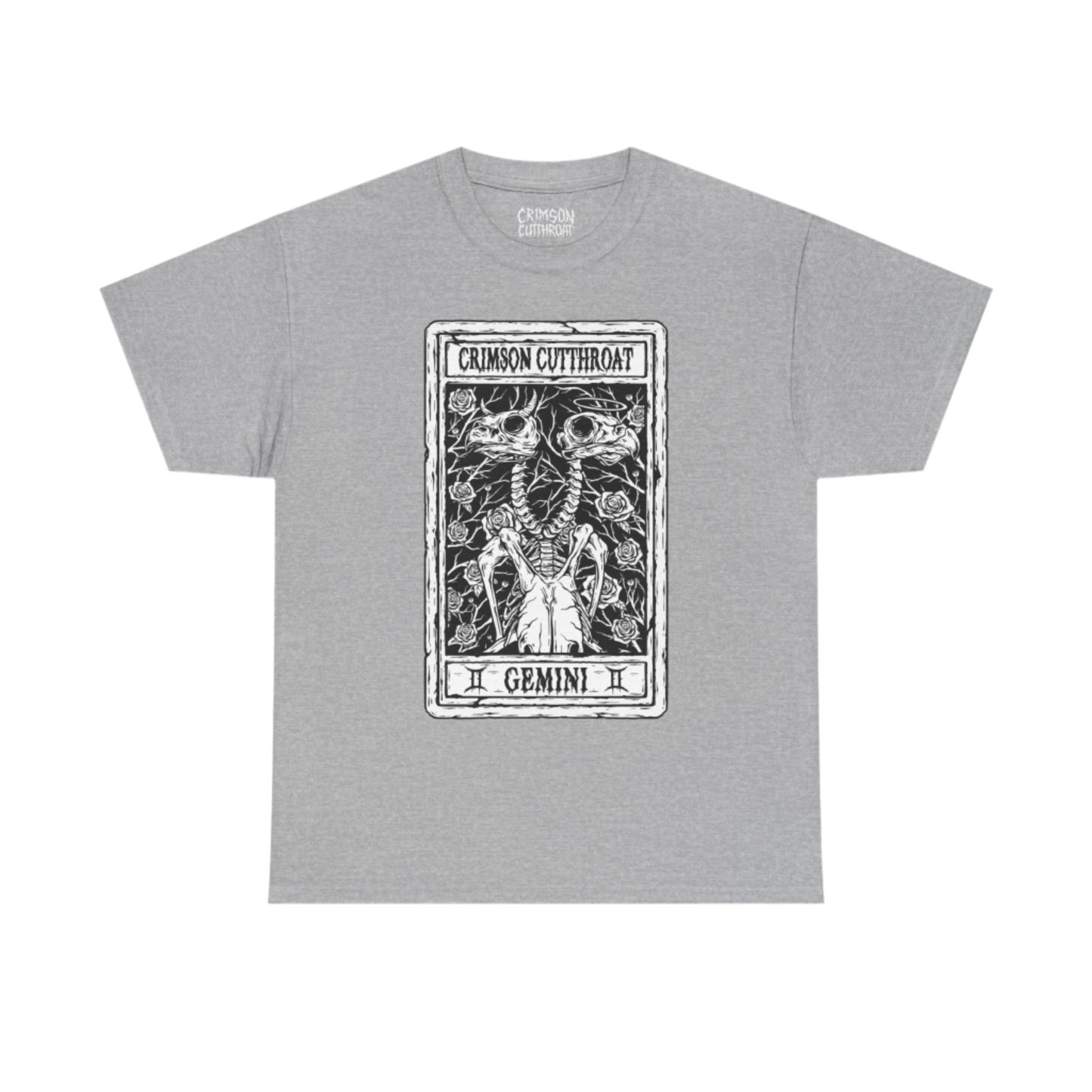 "Two Head Tarot" (Gemini) Unisex Tee