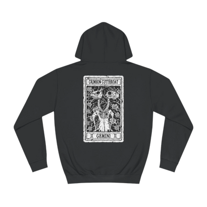"Two Head Tarot" (Gemini) Unisex Hoodie