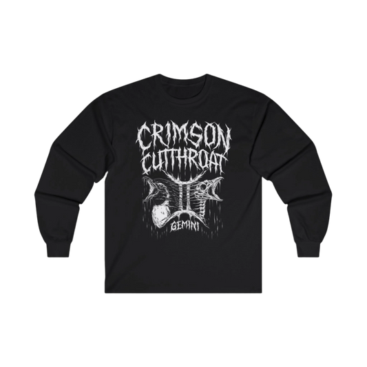 "Split Head" (Gemini) Unisex Long Sleeve Tee