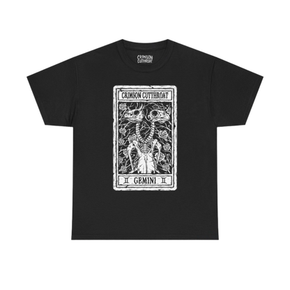 "Two Head Tarot" (Gemini) Unisex Tee