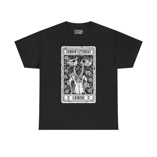 "Two Head Tarot" (Gemini) Unisex Tee