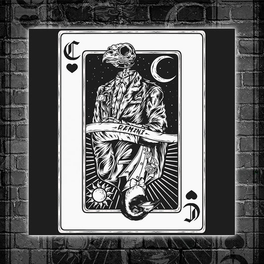 Life & Death Card (Gemini) | Magnet