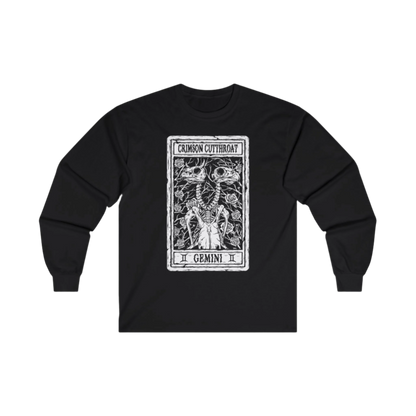 "Two Head Tarot" (Gemini) Unisex Long Sleeve Tee